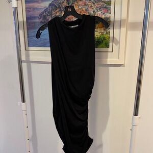 Susana Monaco Black Asymmetrical Dress